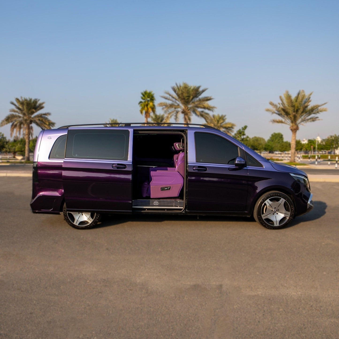 maybach lavender edition door opening view