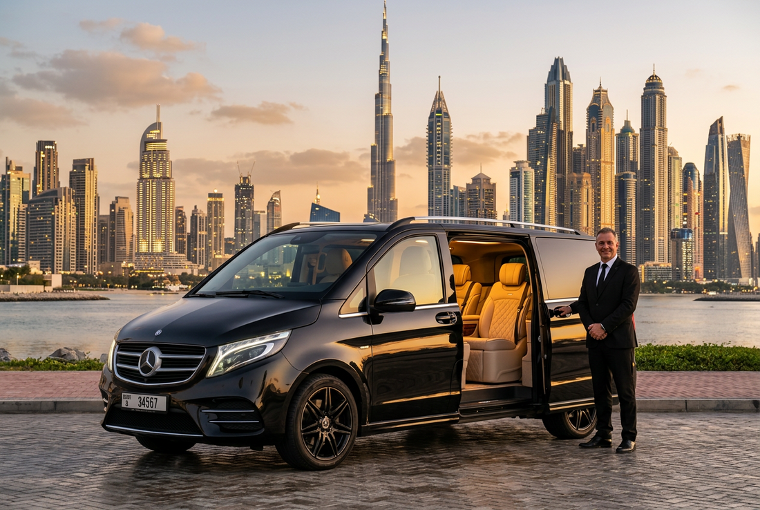 Mercedes V-Class Rental Dubai: Luxury Chauffeur Service