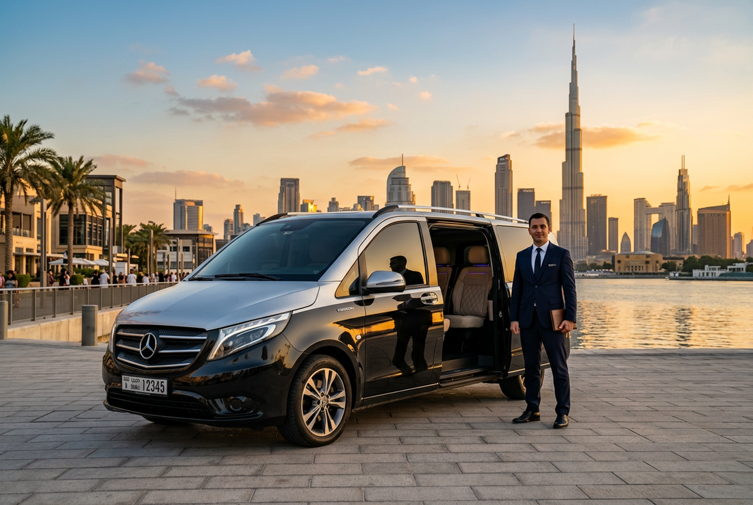 Mercedes Vito Rental Dubai: Luxury Van Hire with Driver
