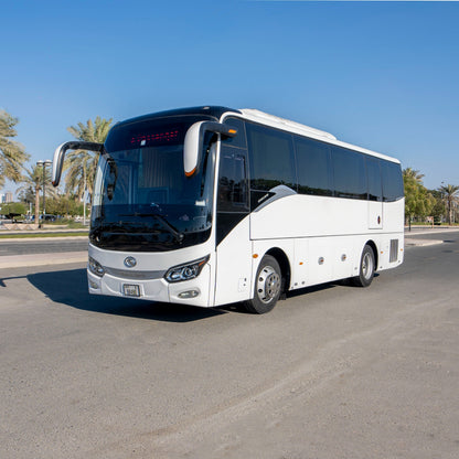 35-seater luxury bus with chauffeur in Dubai