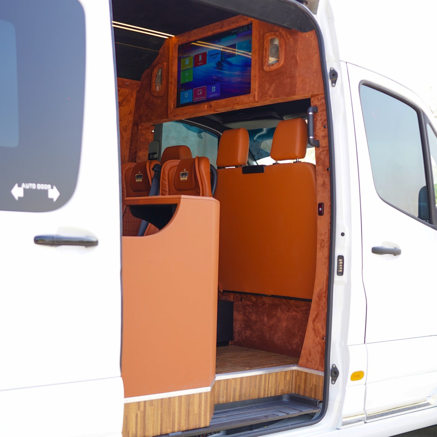 Maybach White Sprinter 14 Seaters