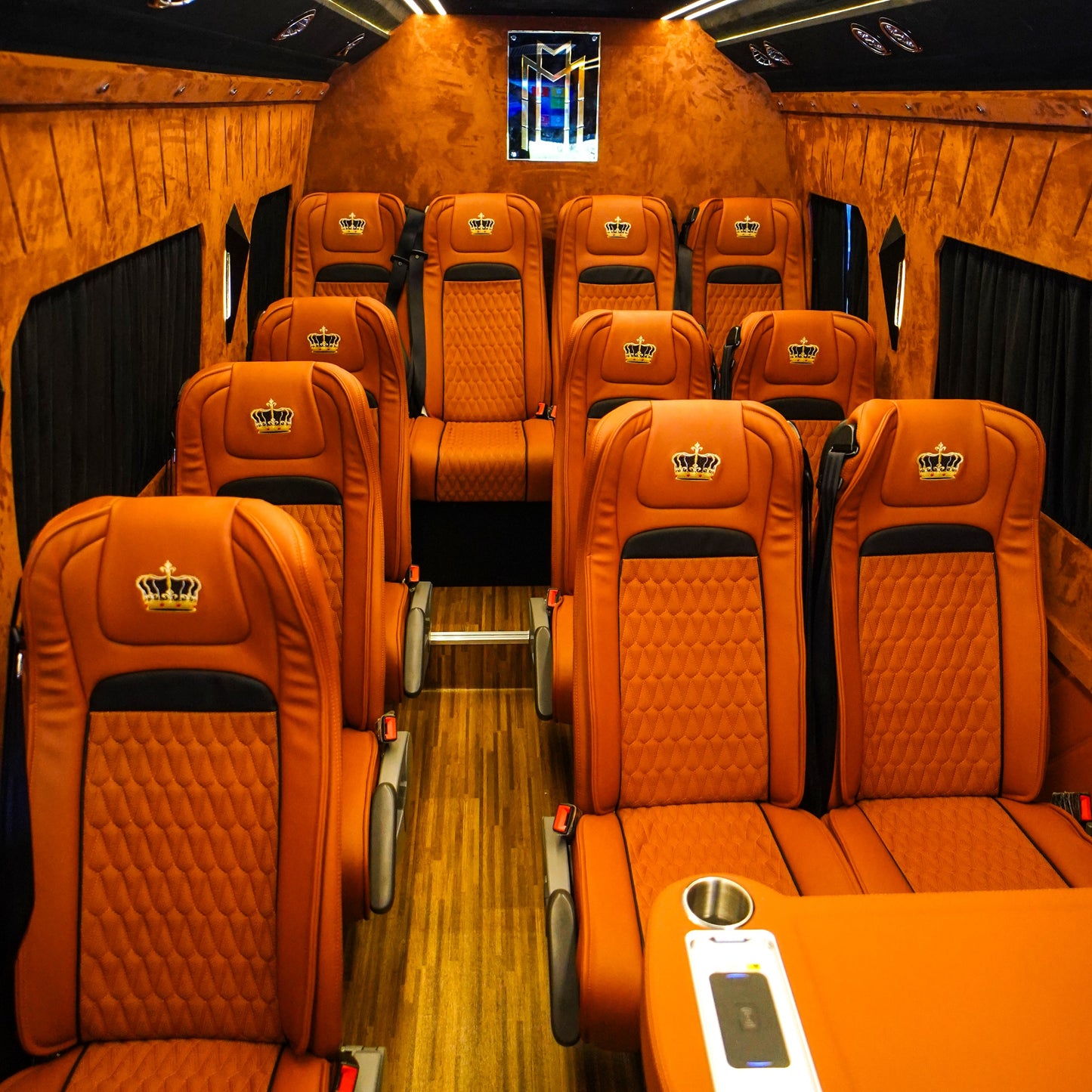 Maybach White Sprinter 14 Seaters