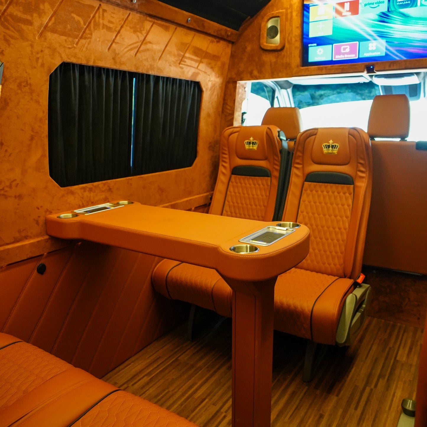 Maybach White Sprinter 14 Seaters