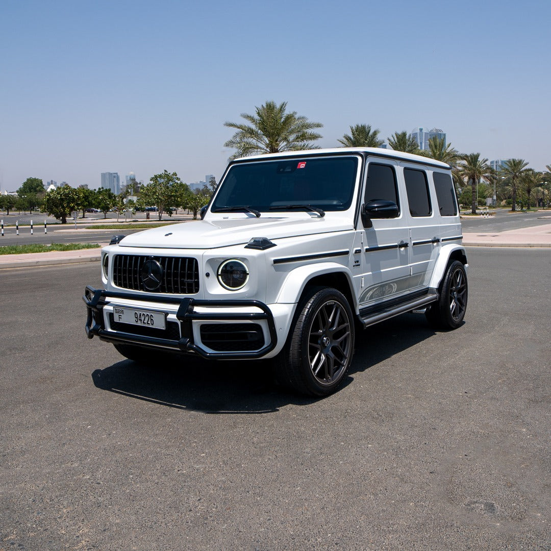 Mercedes G63 White Edition