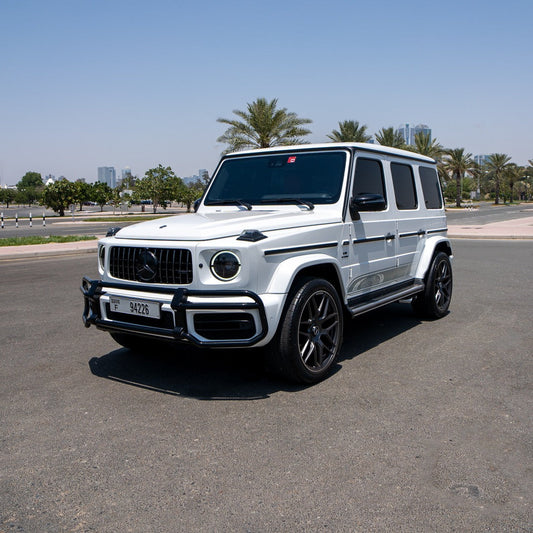 Mercedes G63 White Edition