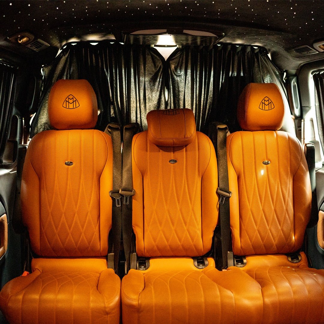 Exclusive interior of Falcon Edition V-Class for royal clients