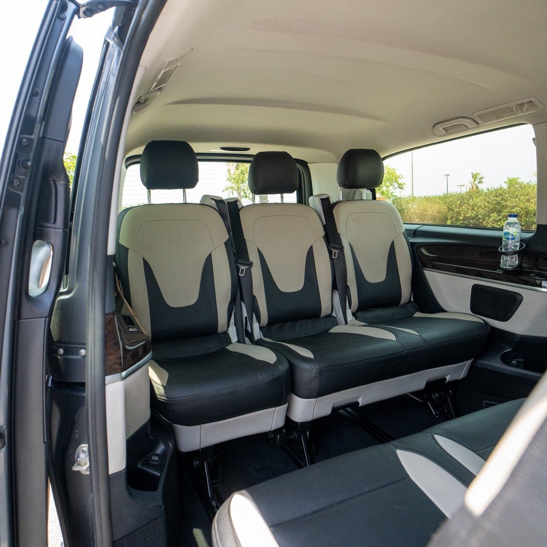 Interior view of Vito Executive van